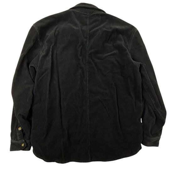 Carhartt Loose Fit Heavyweight Corduroy Jersey Lined Long Sleeve Shirt Large - Picture 4 of 12